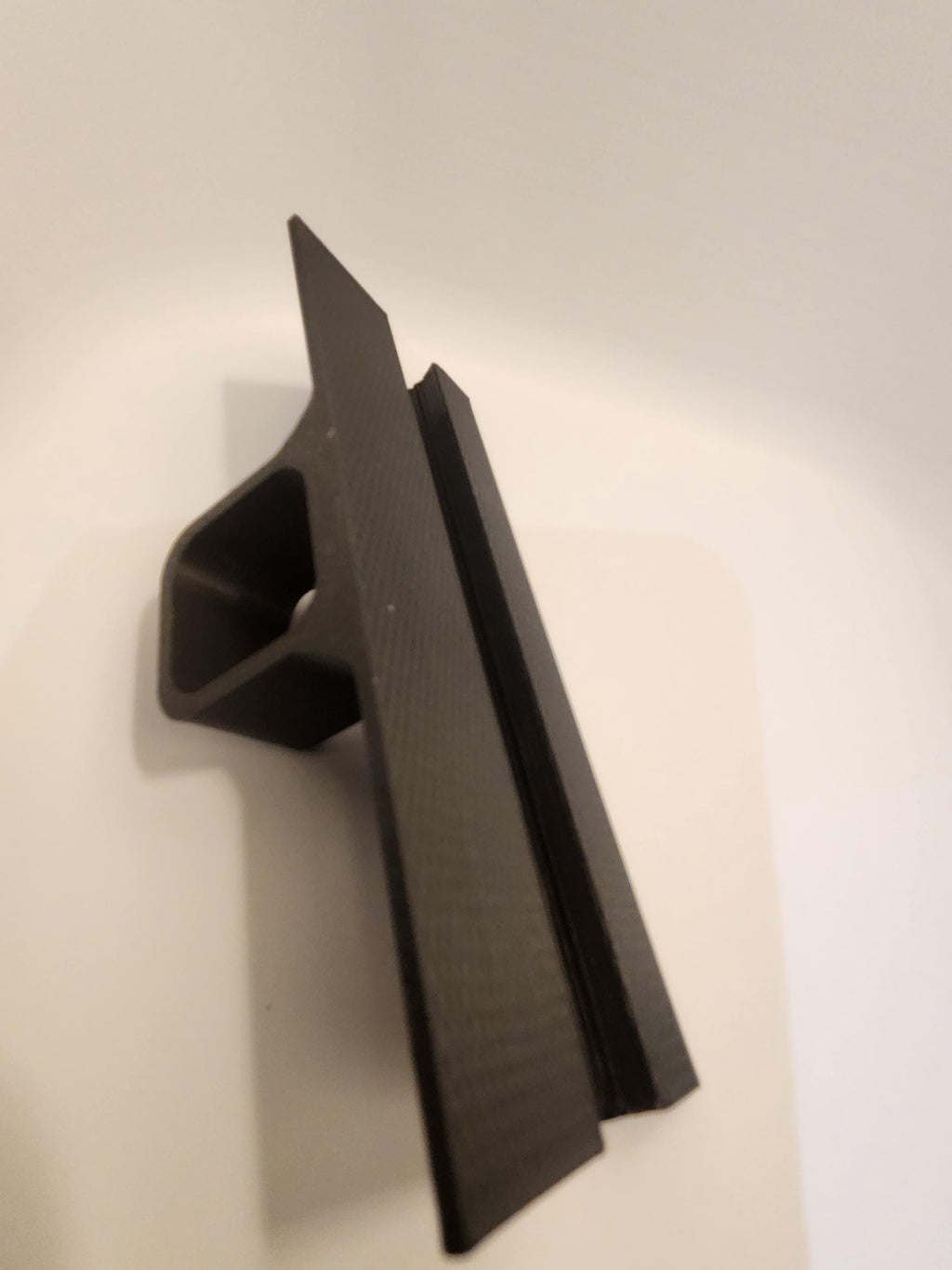 Plastic Charging Station Shelf – Wall Mount Outlet Organizer for Phones, Tablets