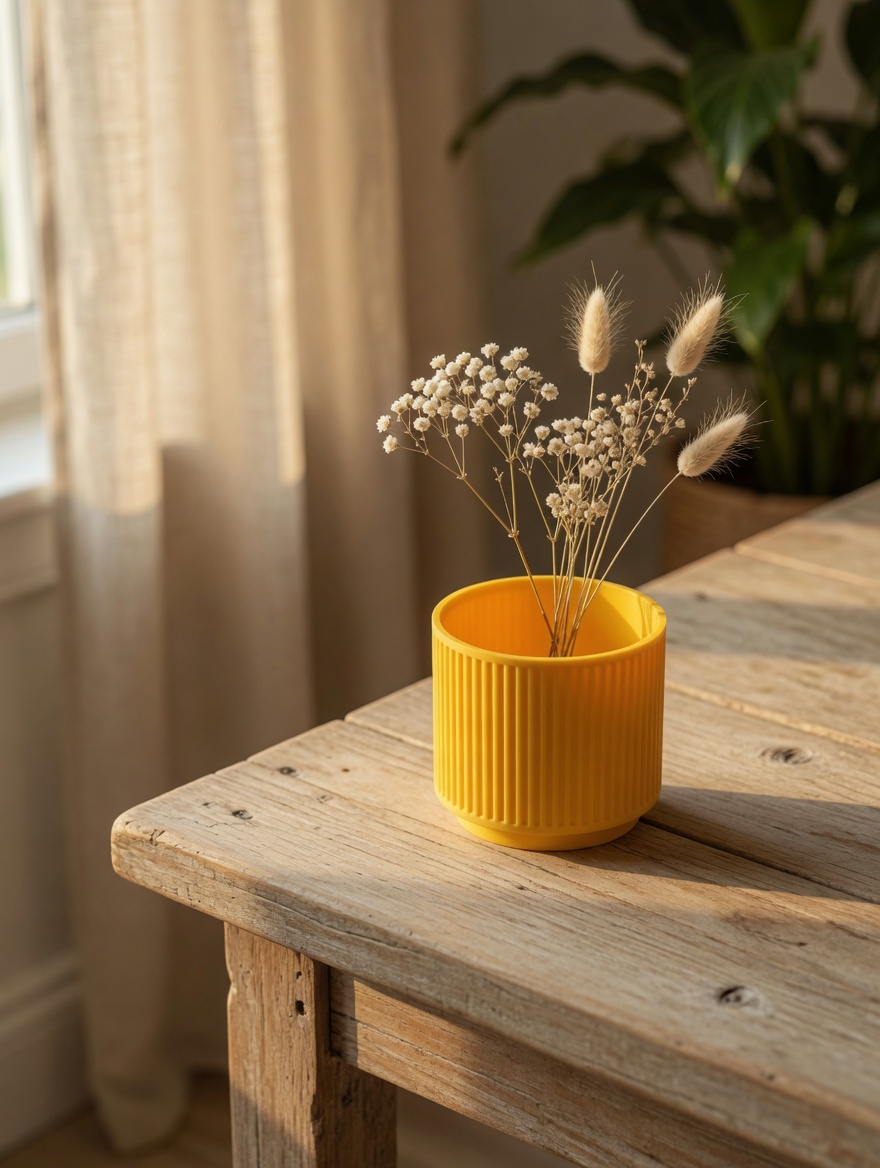 Yellow Vase 3