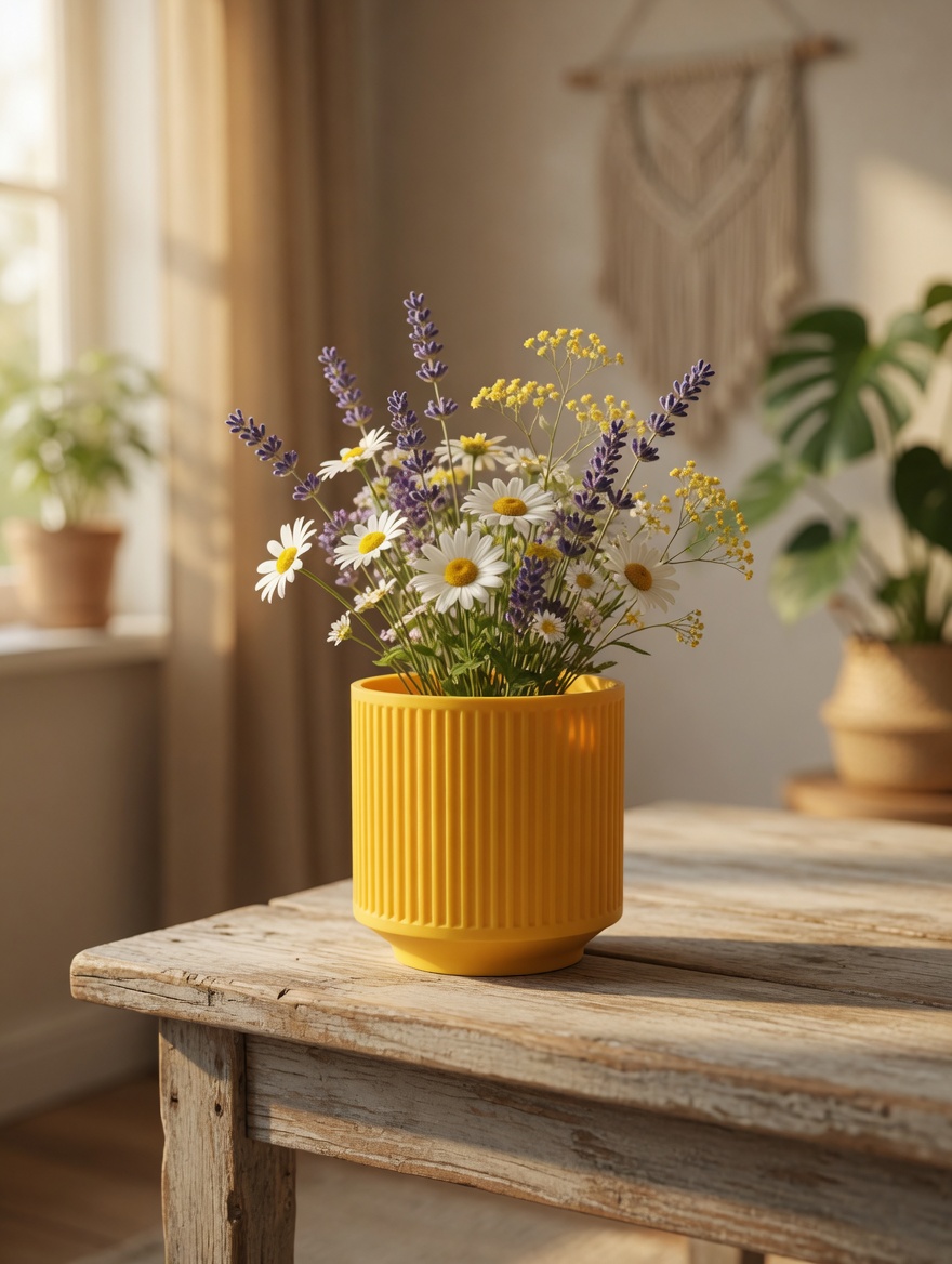 Yellow Vase 4